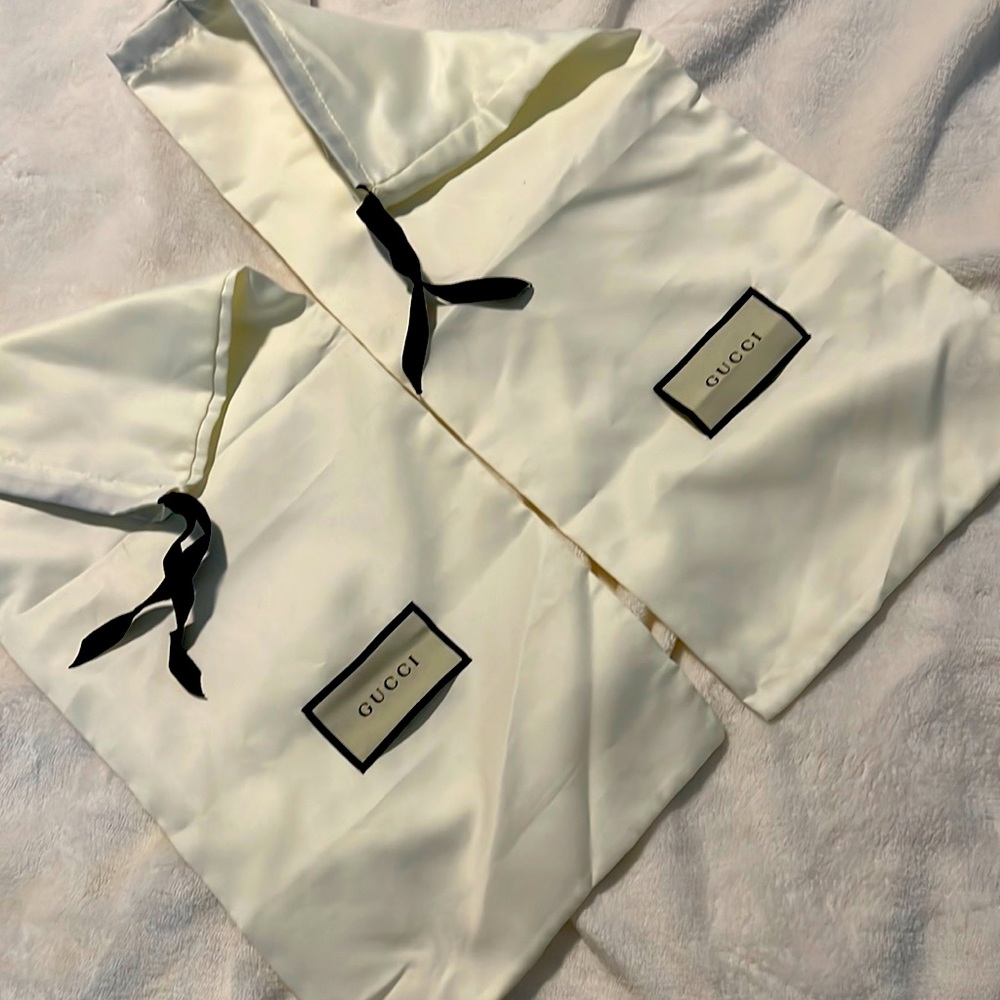 Gucci dust bags